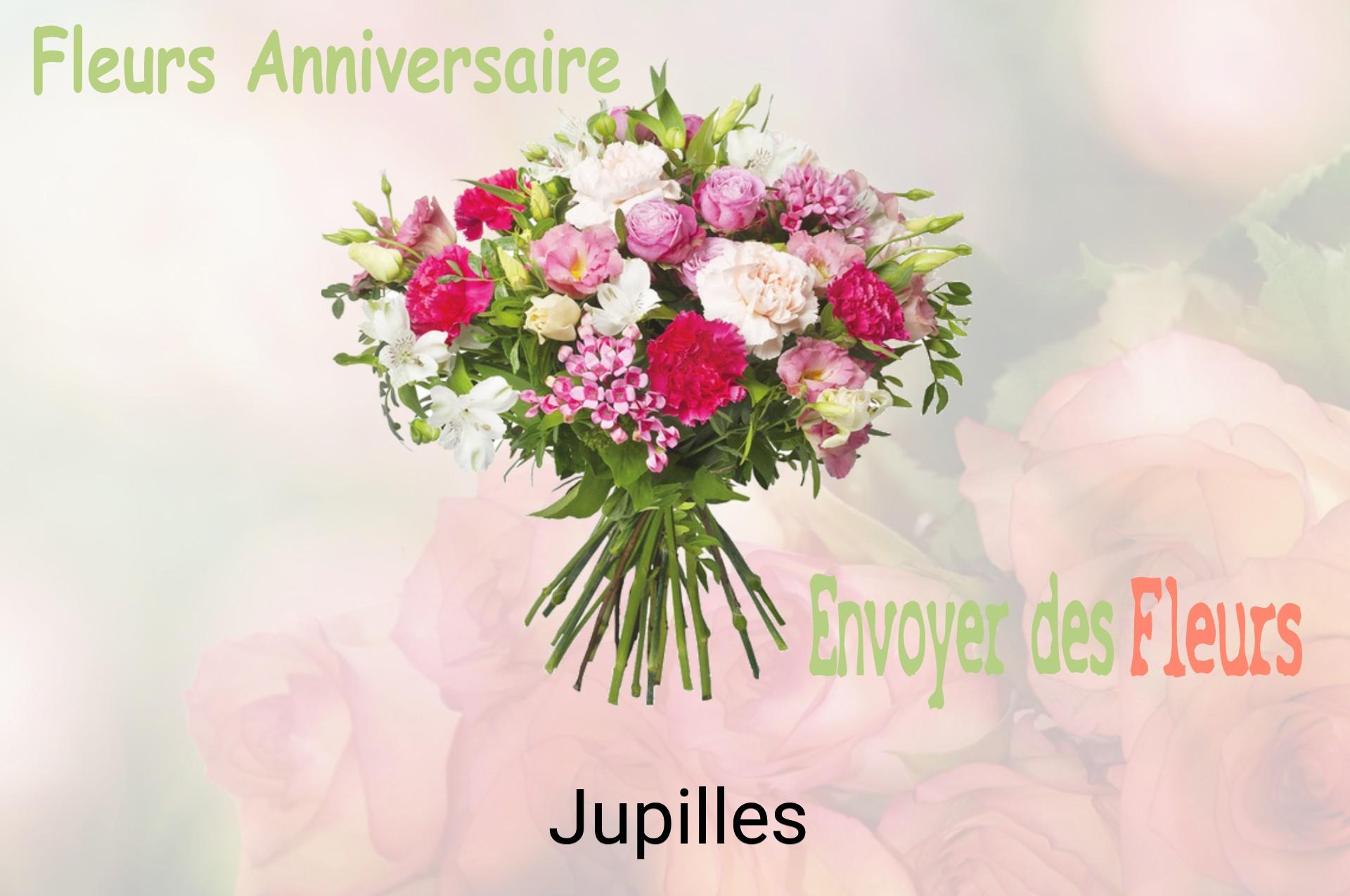 Bouquet de fleurs d’anniversaire livré à Jupilles